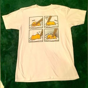 SANRIO Gudetama Please Stop T-shirt unisex size medium EUC sold out online